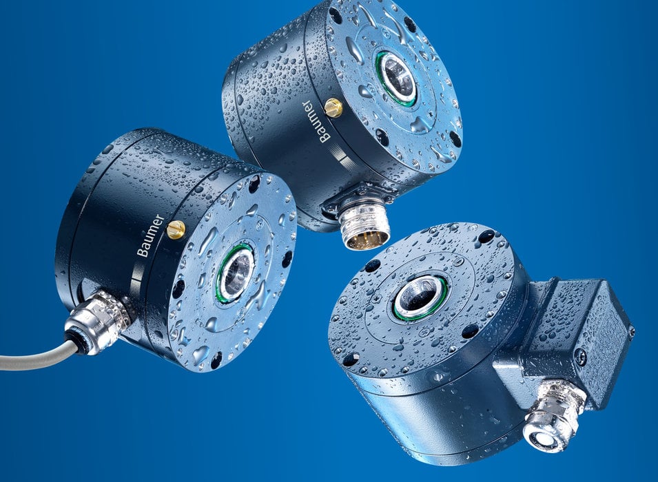 Baumer HOG 86 encoder series for the highest requirements:  Tough and precise